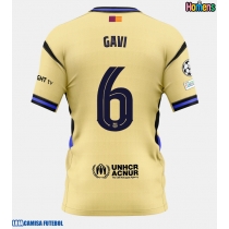 Camisa de Futebol Barcelona Paez Gavi #6 Equipamento Secundário 2025-26 Manga Curta